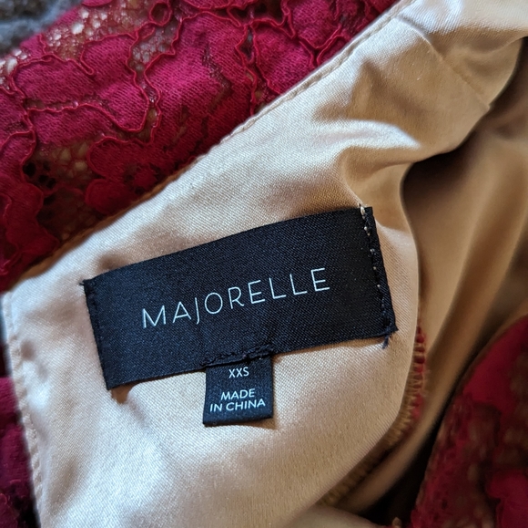 Majorelle - Lucile Top in Cranberry Red, size XXS - Picture 5 of 8